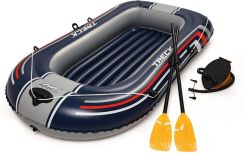 Bestway Bestway Ponton Trek X1 Zestaw Z Wiosłami I Pompką 61083 Granatowy 228X121Cm instrukcja obsługi